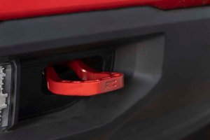 Chevrolet Silverado 1500 Tow Hooks - Rough Country - Forged - Red - '19-'22